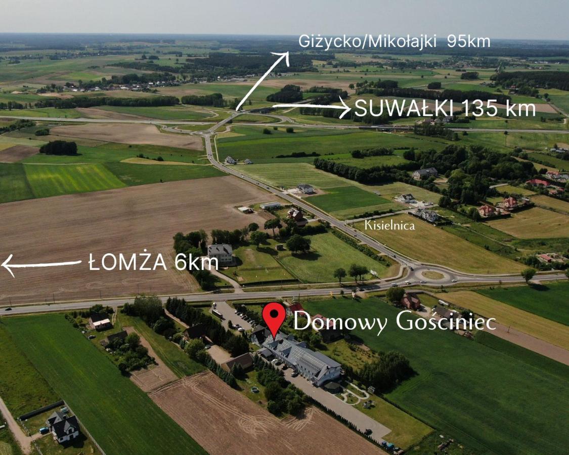 Motel Domowy Gosciniec Łomża Exteriör bild